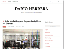 Tablet Screenshot of darioherrera.com